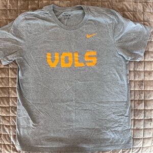 University of Tennessee Volunteers Nike Grey Crewneck Tee
